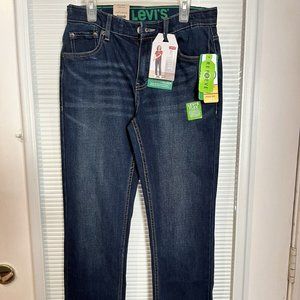 Levi’s Strauss 511 Performance slim Red tab size 14 Regular Denim blue jeans New